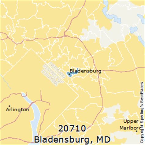 BLADENSBURG, Maryland ZIP Codes