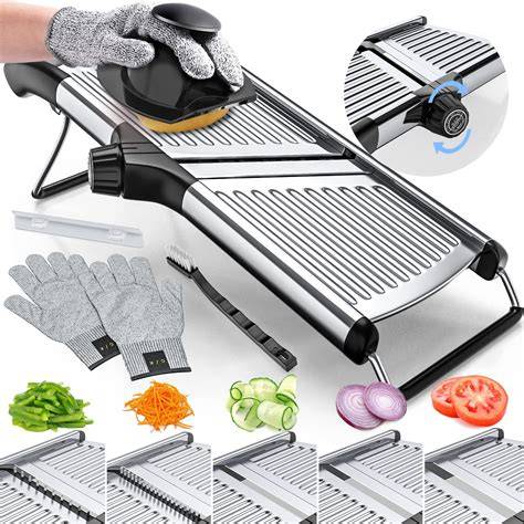 Blaxill Vegetable Cutter, Kitchen Grater, Stainless Steel Mandoline ... - raincitystudios.com