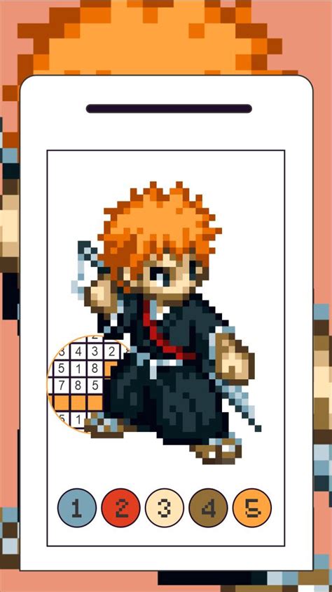 BLEACH Pixel Coloring Anime APK Download for Android 