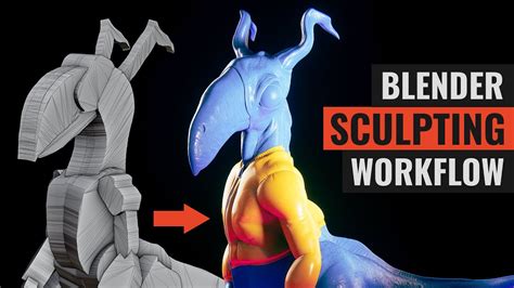 Blender Sculpting Workflow - Alasali 3D - muktibox.com