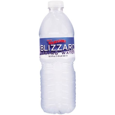 BLIZZARD SPRING WATER Trademark Application of W.B. Mason …