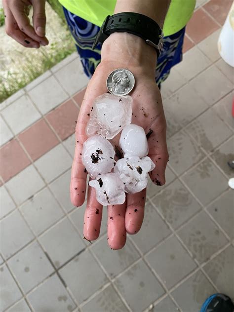 BLOG: Severe storms bring hail in Dripping Springs, Central Texas under Tornado Watch