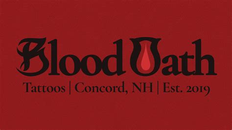 BLOOD OATH TATTOO LLC in Manchester, NH Company Info