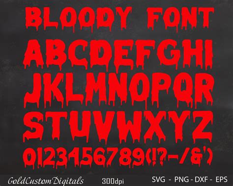 Bloody | Font & Text Generator - muktibox.com