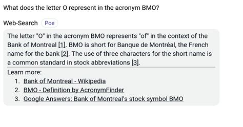 BMO - Definition by AcronymFinder