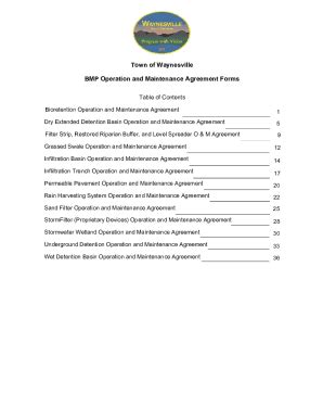 BMP Manual Forms and Documents NC DEQ