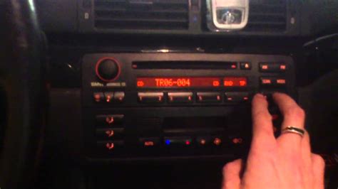 BMW E46 Original Business CD radio with MP3 support