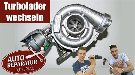 BMW E60 Turbolader wechseln (Einbau): turbocharger - YouTube