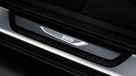 BMW LED door sill finishers