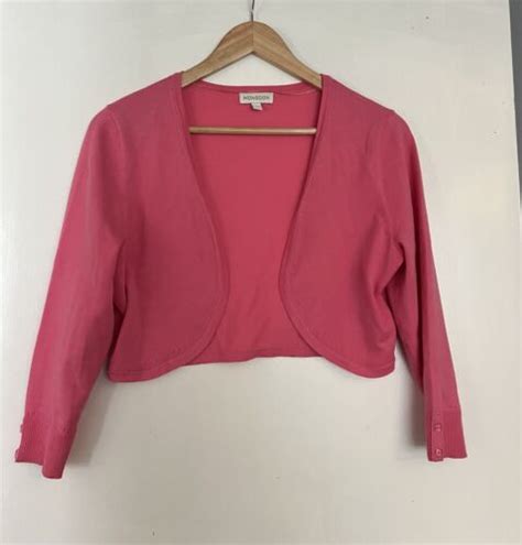 BNWT Monsoon Rose Sparkling Bolero/shrug/ Cover Up Size M eBay