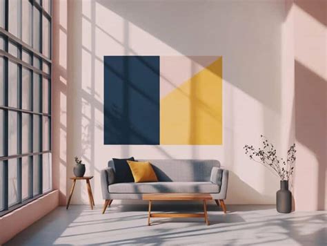 Bold Color Block Painting - muktibox.com