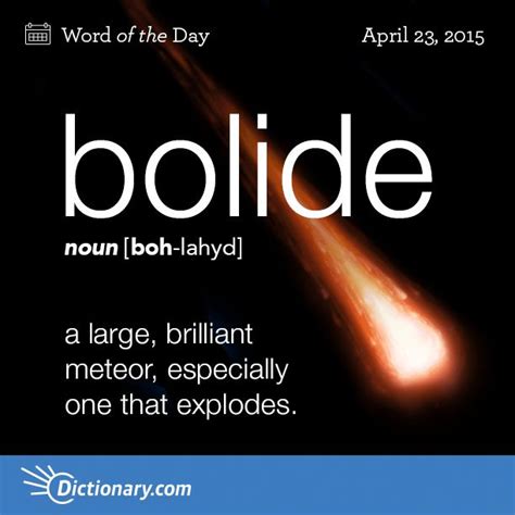 BOLIDE Definition & Meaning - Merriam-Webster - wintechmobiles.com