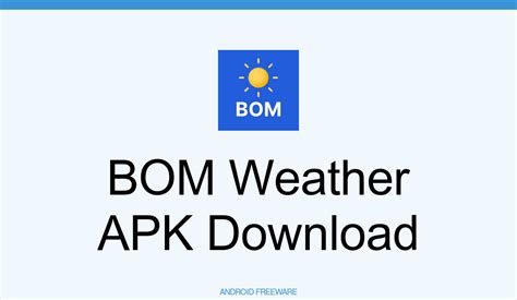 BOM Weather APK Download for Android 
