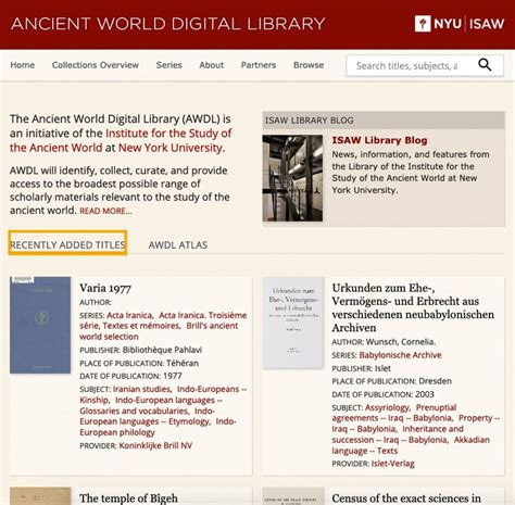 Book: Ancient World Digital Library - wintechmobiles.com