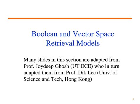 Boolean and Vector Space Retrieval Models - uOttawa - coolestguyplanet.net