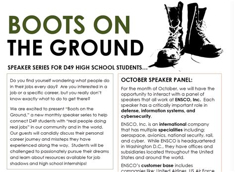 BOOTS ON GROUND POLICY AND PROCEDURES > …