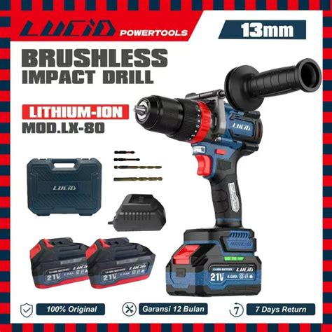 Bor Cordless Lucid LX80 21V | RPM Tinggi, Anti Kickback ... - raincitystudios.com