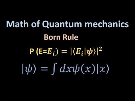 Born Rule Quantum Mechanics - wintechmobiles.com