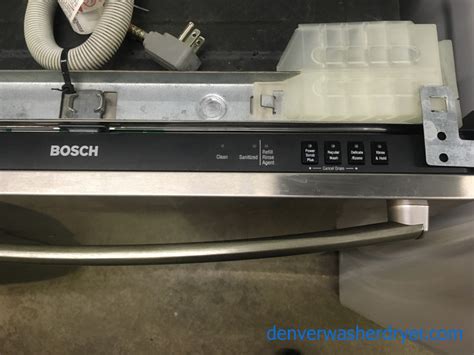 BOSCH Built In Dishwasher with Nsf cert. sanitize …