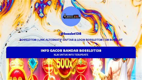 bosslot138 rtp - elchoricharrua.com