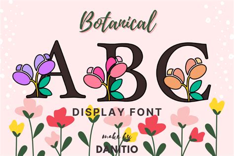 Botanical Fonts - FontSpace - muktibox.com