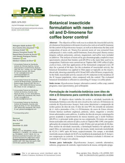Botanical insecticide as simple extractives for pest control - raincitystudios.com