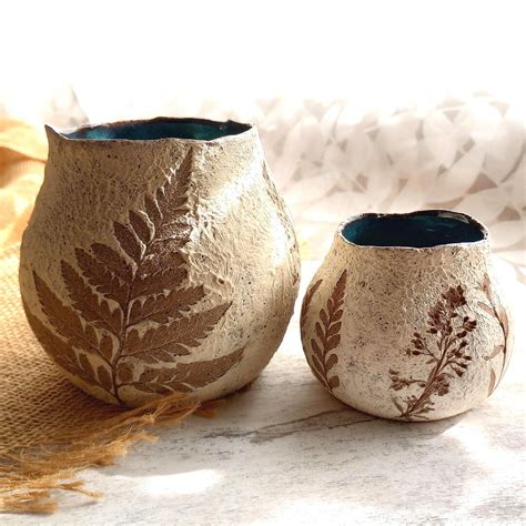 Botanical Print Pottery - muktibox.com