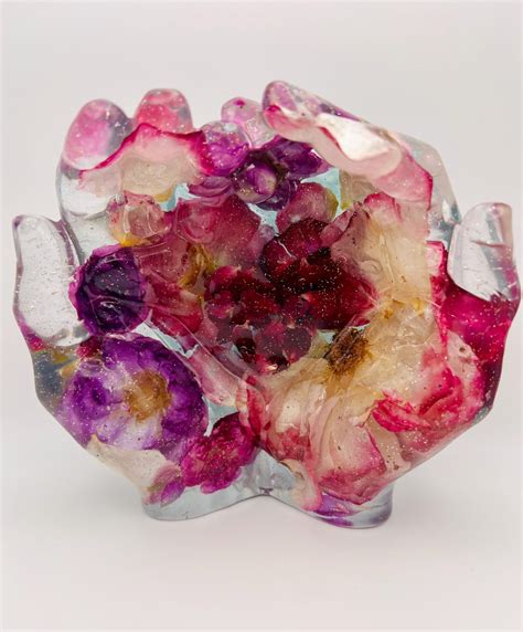 Botanical Resin Painting - Etsy - muktibox.com