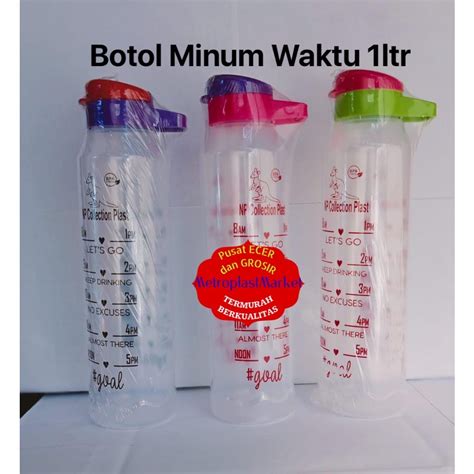 Botol Minum Plastik Fliptop 1 Liter - wintechmobiles.com