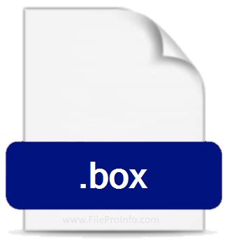 BOX File Extension - What is a .box file and how do I open it?