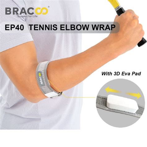 BRACOO EP40 Tennis Elbow Support Strap, Adjustable Brace with …