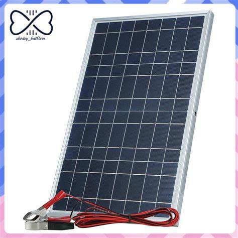 BRADOO 12V Solar Panel Kit Complete 30W Power Portable Outdoor ... - raincitystudios.com