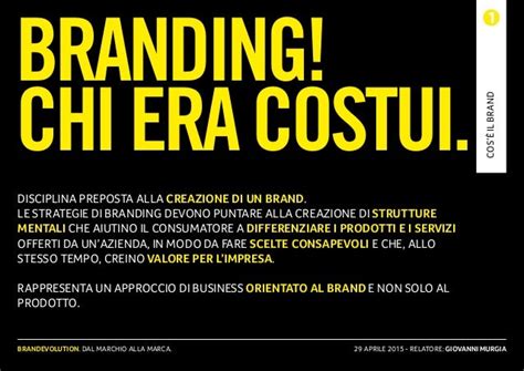 BRANDEVOLUTION - Dal marchio alla marca - SlideShare