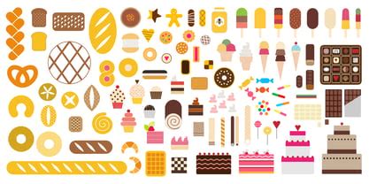 Bread And Confectionery Font | Webfont & Desktop - muktibox.com