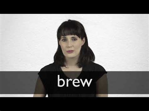 BREWING English meaning - Cambridge Dictionary