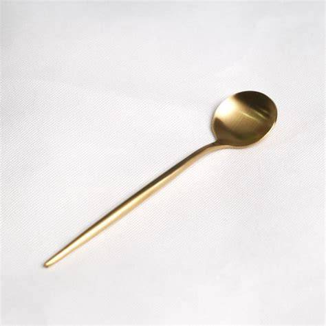 Brewsuniq Horeca Superstore : Luxury Gold Dessert Spoon - raincitystudios.com