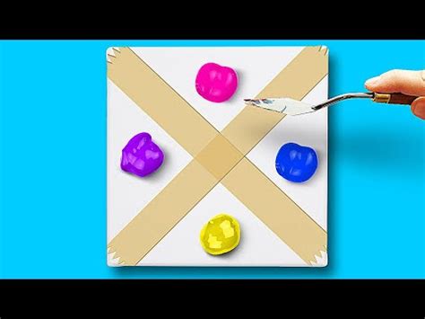 BRIGHT AND SIMPLE PAINTING HACKS - YouTube