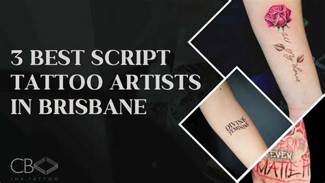 Brisbane Script/Lettering Tattoo Artists & Portfolio - muktibox.com