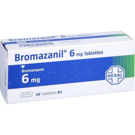 BROMAZANIL 6 (50 ST) Preisvergleich - medizinfuchs.de