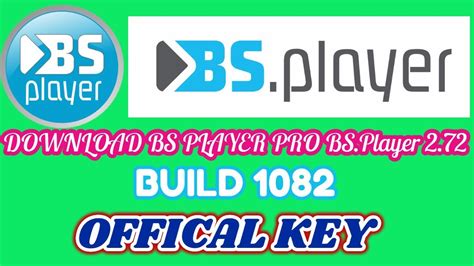 BS Player Pro 2.72 Crack