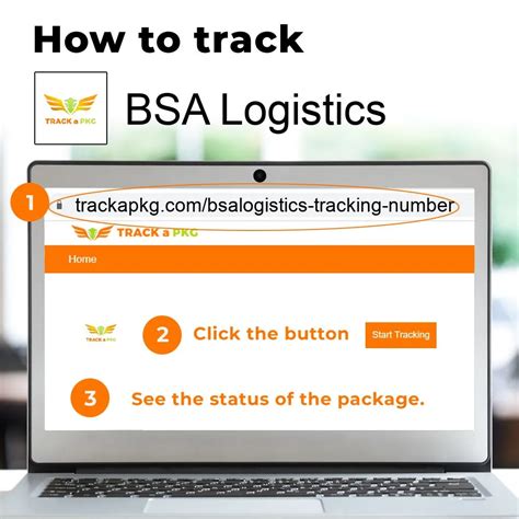 BSA Logistics Tracking 📦 Track a PKG