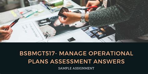 BSBMGT517 Manage operational plan Assessment Answers