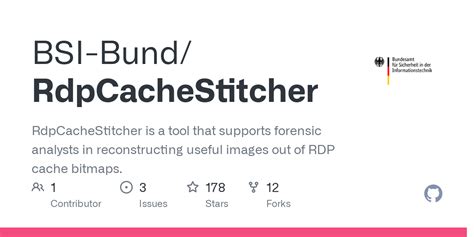 BSI-Bund/RdpCacheStitcher - Github