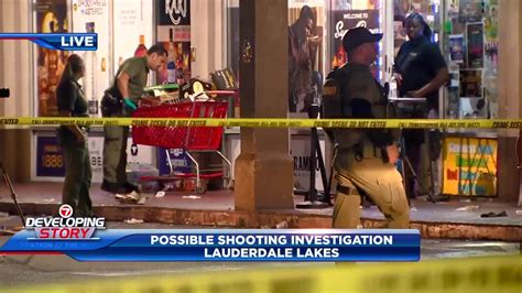 BSO investigating possible shooting outside Lauderdale Lakes nightclub
