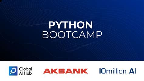 BT Bilisim Personeli on LinkedIn: Akbank Python Bootcamp. 