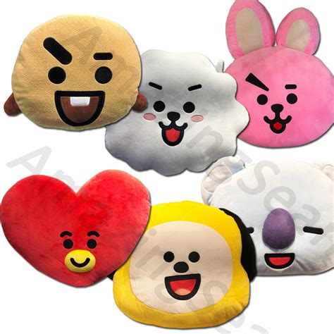 BT21 Cushion 42cm. BTS pillow. Bangtanboys goods …