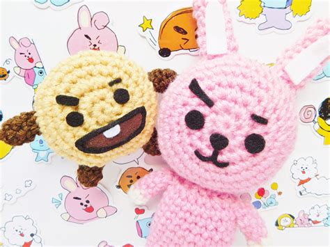 BT21 Shooky Plush ♥ Crochet Pattern MooeyAndFriends - Pinterest