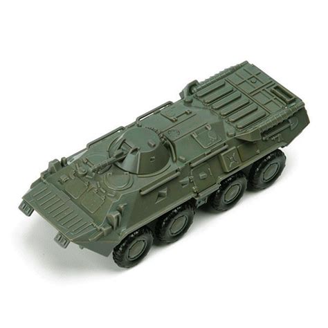 BTR-80 Wheeled Armored Vehicle 1:72 Glue-Free 4D …