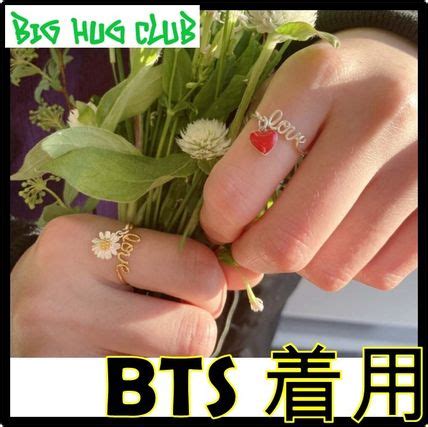 BTSジョングク着用★BIG HUG CLUB★HEART RING♪指輪 アクセ …