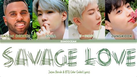 BTS Savage Love Remix Easy Lyrics